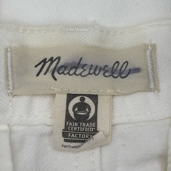 Madewell The Harlow Wide-Leg Jean in Tile White size 32 NWT NK798 - Picture 8 of 16